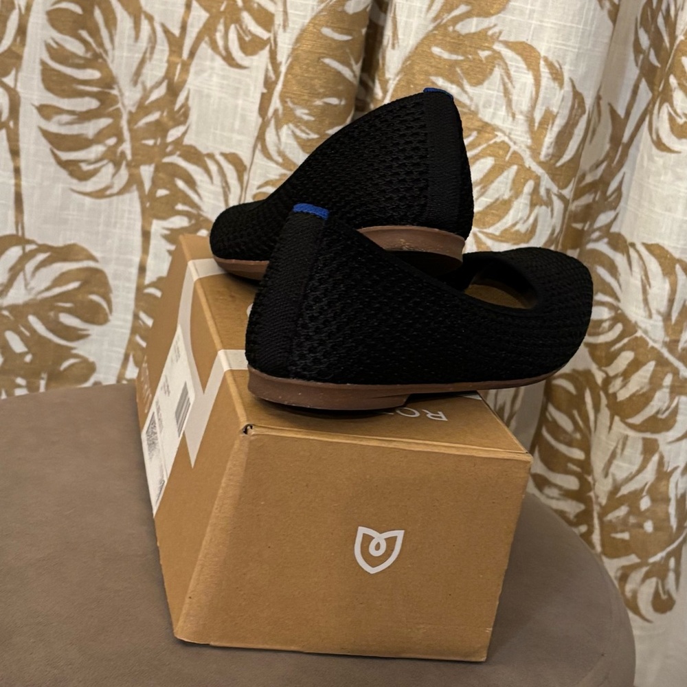 Rothy's Black Knit Ballet Flat - Picture 3 of 6